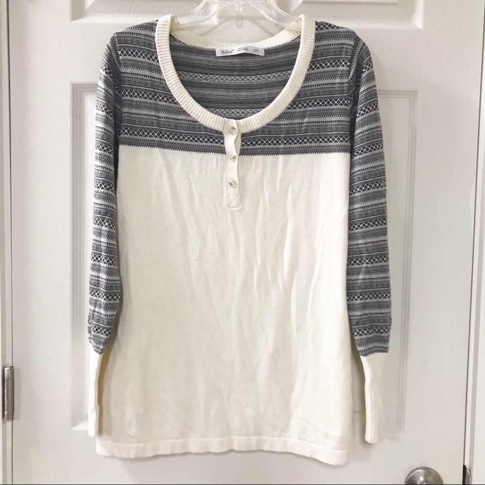 Woolrich Nordic Design Henley Sweater